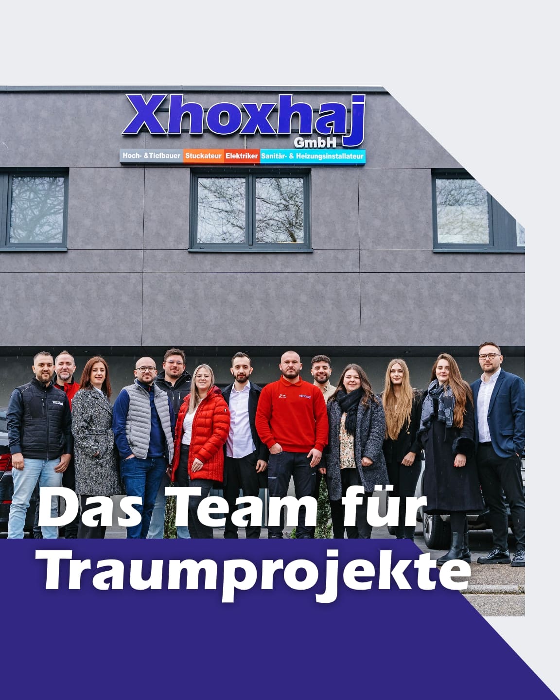 Das Team für Traumprojekte